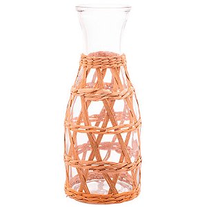 Garrafa de Vidro ROJEMAC com Sisal 10x25 800ml