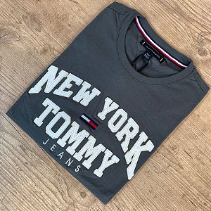 Camiseta Masculina TH Cinza