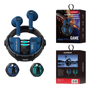 Games - Fone de Ouvido KAPBOM Bluetooth Gamer Ka-892