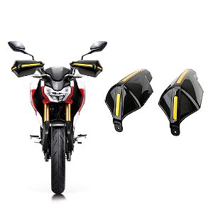 Protetor de Guidão para Moto HANDGUARDS à Prova de Vento