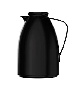 Bule Térmico de Poliporpileno com Infusor Luna Preto TERMOLAR