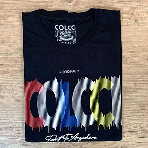 Camiseta Masculina COLCCI Preto Estampa Original
