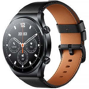 Smartwatch XIAOMI Watch S1 M2112W1 com GPS / Wi-Fi Preto com Marrom