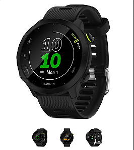Smartwatch GARMIN Forerunner 55 010-02562-00 com GPS / Bluetooth Preto