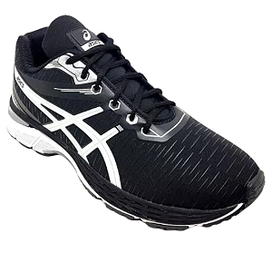 Tênis Masculino ASICS Revelation Preto e Branco