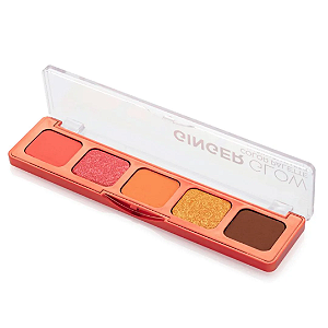 Paleta de Sombras Maquiagem Ginger Glow Palette Mari Maria Color