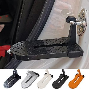 Gancho com Pedal Automotivo Dobrável Escada para Porta Universal