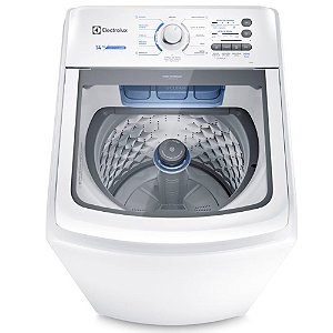 Lavadora ELECTROLUX 14 Kg Essencial Care com Cesto em Inox Branco