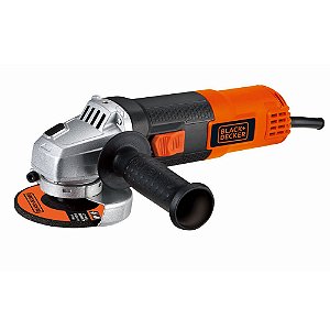 Esmerilhadeira Angular BLACK DECKER  820W 4.1/2" 115mm 127 Volts Laranja