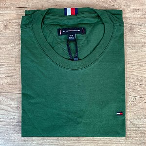 Camiseta Masculina TH Verde Básica