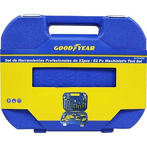 Caixa de Ferramentas GOODYEAR TK-90552 com 82 Peças