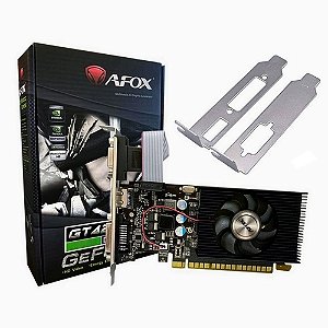 Placa de Video AFOX GeForce GT420 4GB DDR3 128Bits HDMI DVI VGA