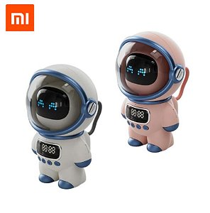 Astronauta Dodo Inteligente XIAOMI Ai Interativo Bluetooth 5.1 + Edr Alto-Falante Despertador Rádio Fm TF Reprodução Estendida com Luz Noturna 1800 mah