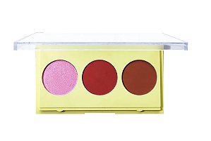 Paleta Trio Contorno Iluminador e Blush PHALLEBEAUTY