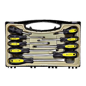 Jogo de Ferramenta TITAN Chaves de Fenda 9PCS TIT-C0525