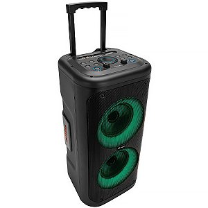 Caixa de Som AIWA AWPOP11 2 de 6.5" 30 watts RMS com Bluetooth / USB / FM Preto