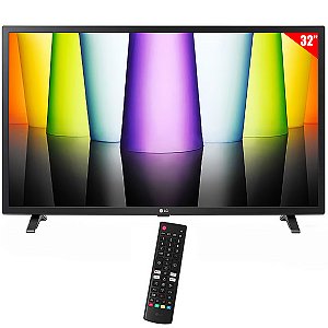 Smart TV LED 32 Polegadas LG 32LQ630BPSA HD webOS AI ThinQ Wi-Fi / Bluetooth com Conversor Digital