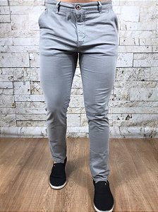 Calça Masculina Sarja PRL Cinza