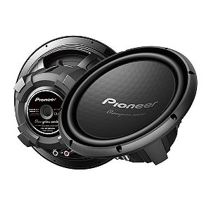 Alto Falante Automotivo PIONNER 12"TS-W32S4 1500W Bobina Simples
