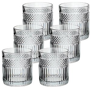 Jogo de Copos de Vidro FULL FIT Palace com 06 Peças 330 ml