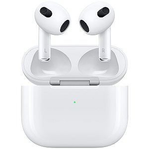 Fone de Ouvido sem Fio APPLE AirPods 3 MPNY3AM com Lightning Charging Case Branco