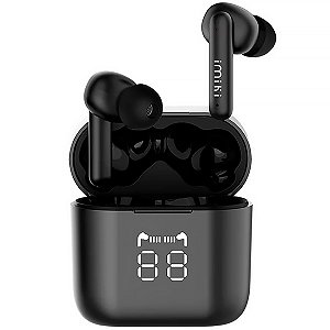 Fone de Ouvido sem Fio IMILAB imiki T13 com Bluetooth e Microfone Preto