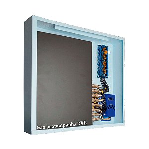 Rack para DVR ou CFTV ONIX SECURITY RACK com 04 Canais Onix Security Mini Orion 3000 HD 3005 com Fonte de Alimentação Incluso