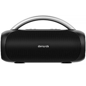 Speaker AIWA AWS10BTB 20 Watts RMS com Bluetooth / Rádio FM / Auxiliar  Preto