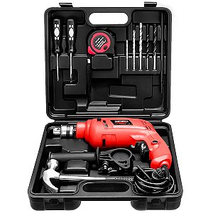 Furadeira MONDIAL NFFI-07 600 Watts com 2 Velocidades 220V ~ 50 / 60 Hz Vermelho