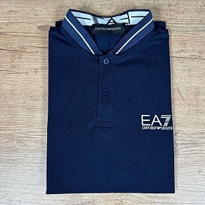 Polo Masculina ARMANI Azul