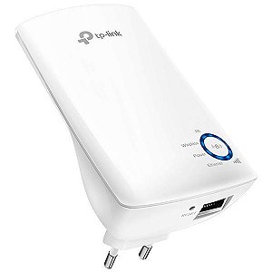 Repetidor de Sinal Wi-Fi TP-LINK TL-WA850RE de 300 Mbps em 2.4GHz Bivolt Branco