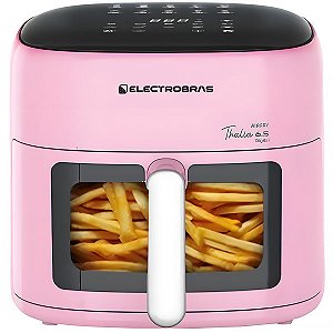Fritadeira Elétrica ELETROBRAS Air Fryer Thalia 6.5 Digital TLAF-65D 1.500 watts 220 - 240 V ~ 50 / 60 Hz Rosa