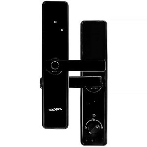 Fechadura Eletrônica SATELLITE para Porta SL-73 Preto