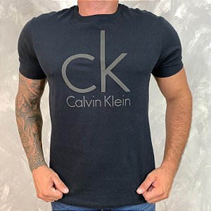 Camiseta Masculina CK Preto DFC