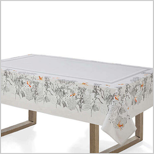 Toalha de Mesa KARSTEN Retangular 06 Lugares Marila 1.60 x 2.20