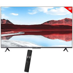 Smart TV QLED 55 Polegadas XIAOMI A Pro L55MA-SPH (2025) 4K Ultra HD Google TV Wi-Fi / Bluetooth com Conversor Digital