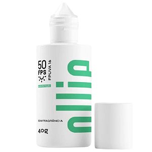 Protetor Solar Mineral Fluido FPS50 FPUVA 16 OLLIE