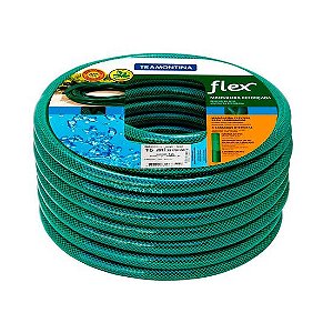 Mangueira TRAMONTINA 15m Reforçada Flex Verde