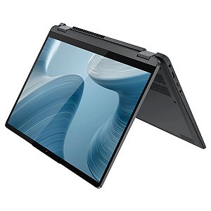 Notebook LENOVO IdealPad Flex 5 14IAU7 14" Intel Core i3-1215U de 1.2GHz 8GB RAM/256GB SSD Cinza Tempestade