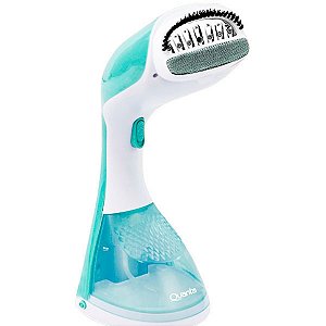 Passadeira A Vapor QUANTA QTPVP90 Tanque de 200 ml Bivolt Branco com Verde
