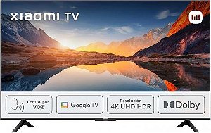 Smart TV 43 Polegadas XIAOMI Mi TV A Pro L43MA-SPH 4K/Uhd/Wifi Preto