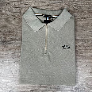 Camisa Polo Masculina HB Caqui