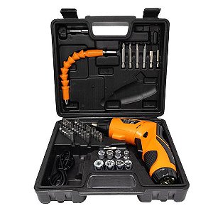 Parafusadeira SATE A-TK85 2V com 44 Peças