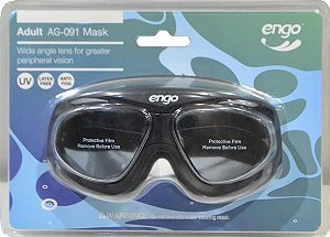 Óculos de Natação Engo -AG-091F Preto
