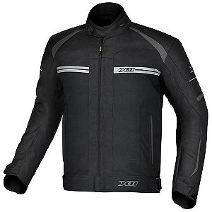 Jaqueta Motociclista X11 One 2 100% Impermeável Preto