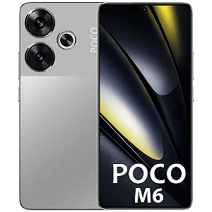 Smartphone XIAOMI POCO M6 NFC Dual SIM de 128GB 6GB RAM de 6.79" 108+2MP 13MP Prata