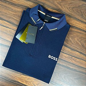 Camisa Polo Masculina HB Azul Marinho