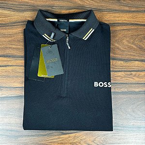 Camisa Polo Masculina HB Preto