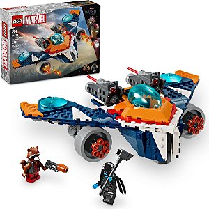 Brinquedo LEGO 76278 Marvel Rocket's Warbird vs. Ronan