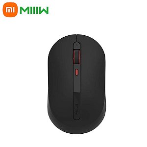 Mouse XIAOMI Miiiw Usb sem Fio Silencioso 2.4ghz Ajuste de DPI Óptico para Laptop Notebook Jogos
